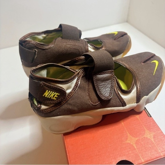 Nike Air Rift Premium Brown Sneakers Y2K Vintage 2000s (2004) US 8 New With Box - Picture 7 of 9